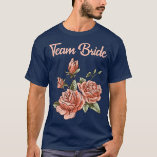 Camiseta Traje da Equipe da Noiva Ideia de Festa de Despedi