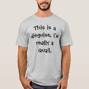Camiseta Traje das codorniz