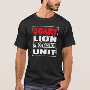 Camiseta Traje de adulto para Halloween Leão Unidade de Pro
