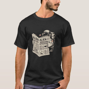 Camiseta Traje de Astronauta Festa de Aniversário Planetas