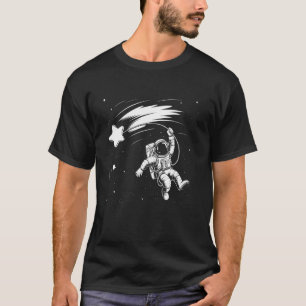 Camiseta Traje de Astronauta Festa de Aniversário Planetas 