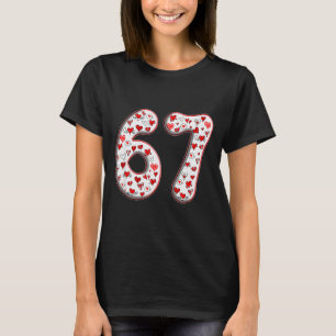 Camiseta Traje de Casal Dupla 67 Meme Seis Sete Dia dos Nam