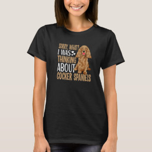 Camiseta Traje de Cocker Spaniel Cocker Spaniel