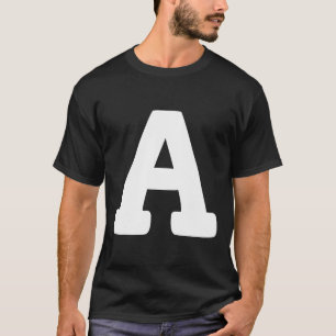 Camiseta Traje de equipe de Halloween hilário com uma alfac