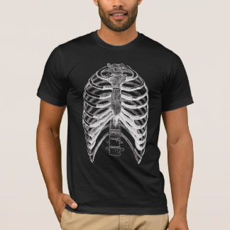 Camiseta Traje de esqueleto do Dia das Bruxas