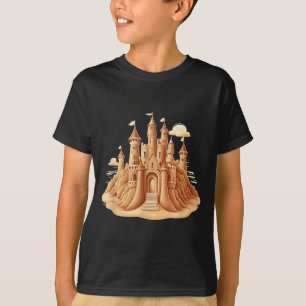 Camiseta Traje de evento de castelo de areia para meninos d