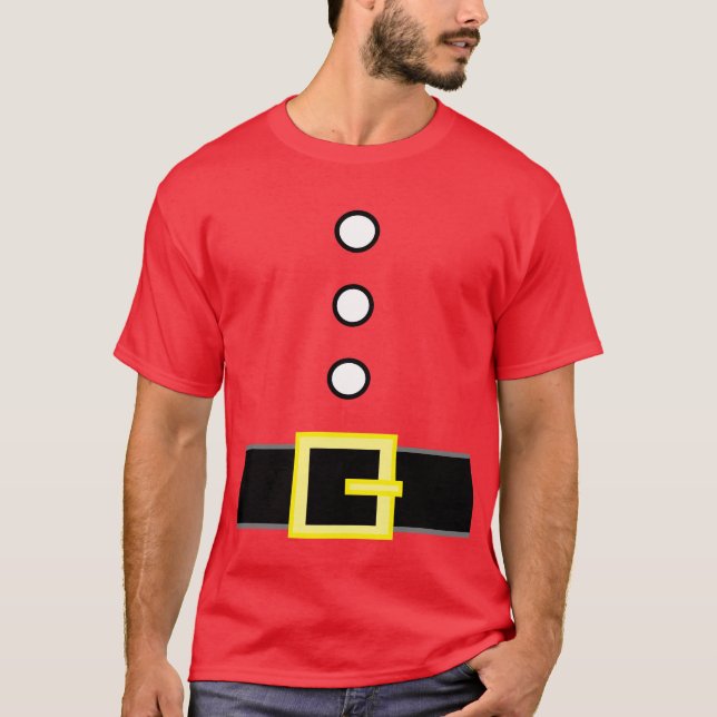 Camiseta Traje de Fantasia Divertido de Natal do ELFO DO PA (Frente)