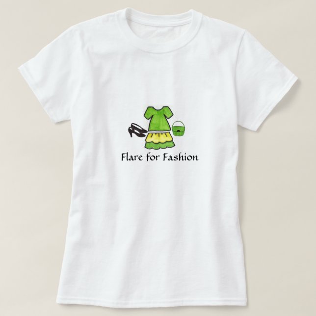Camiseta Traje de Festa (Frente do Design)