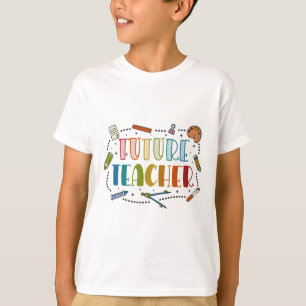 Camiseta Traje De Futuro Professor Para Crianças