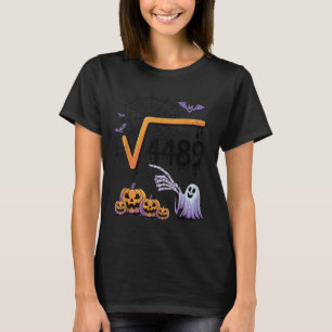 Camiseta Traje de Halloween para professor de matemática 44
