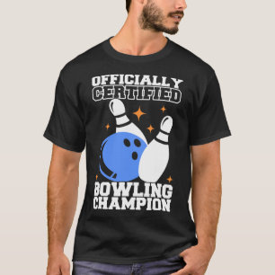 Camiseta Traje de jogador de boliche campeão de boliche Byl