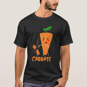 Camiseta Traje de Karate de Cenoura Carrate para Veganos Tr