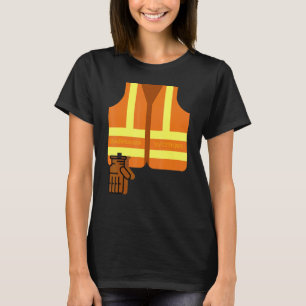 Camiseta Traje de Lixeiro de Halloween para Crianças Flutua