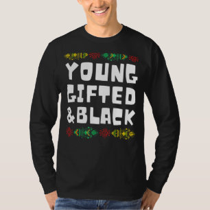 Camiseta Traje de Mês de História Negra Jovem e Negra