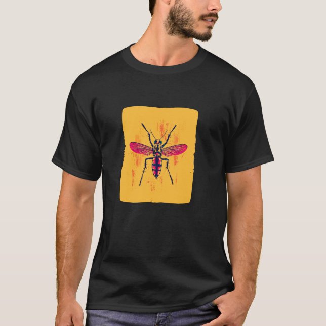 Camiseta Traje de Mosquito Vibrante (Frente)