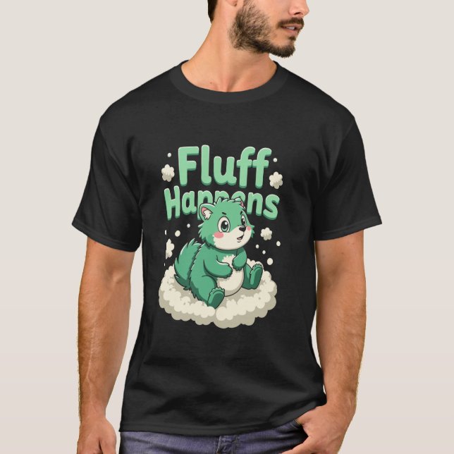 Camiseta Traje de Pelúcia Fandom Furry Performance de Fanta (Frente)