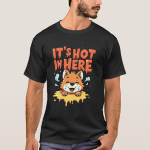 Camiseta Traje de Pelúcia Fandom Furry Performance de Fanta