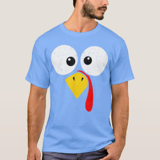Camiseta Traje de peru engraçado para família combinando no