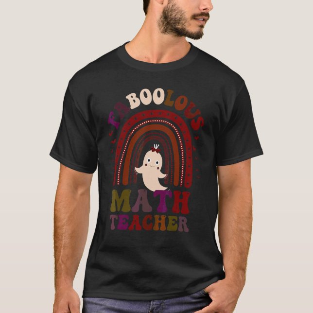 Camiseta Traje de PROFESSOR DE MATEMÁTICA Faboolous Este É  (Frente)