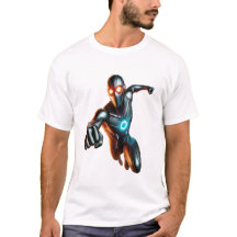 Traje de reator de arco de ferro - Super-herói Mar