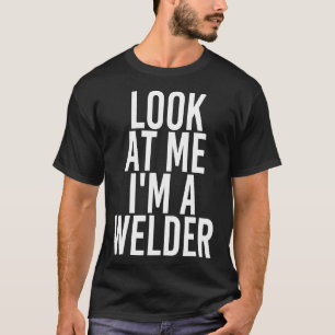 Camiseta Traje de Soldador Grupo Roupa Fácil para o Hallowe