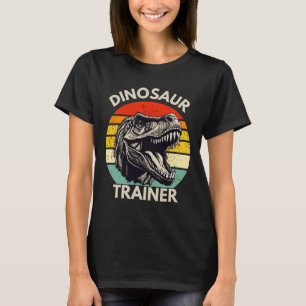 Camiseta Traje de Treinador de Dinossauro Retro de Hallowee