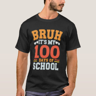 Camiseta Traje do 100º Dia de Aula para Crianças, Professor