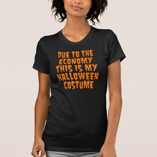 Camiseta Traje do Dia das Bruxas (Frente)