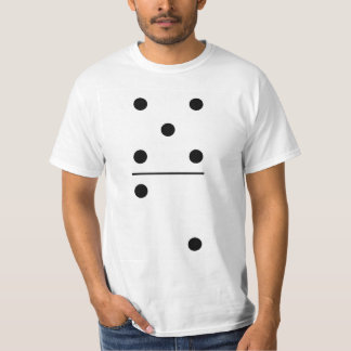 Camiseta Traje do grupo dos dominós 5-2