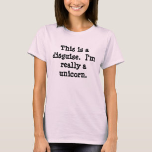 Camiseta Traje do unicórnio