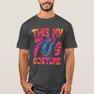 Camiseta Traje dos anos 70 Retro Anos Setenta Dança Disco 7