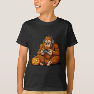 Camiseta Traje engraçado de Bigfoot para Halloween de jogad
