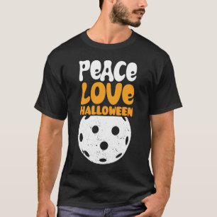 Camiseta Traje engraçado de pickleball de Halloween Paz Amo