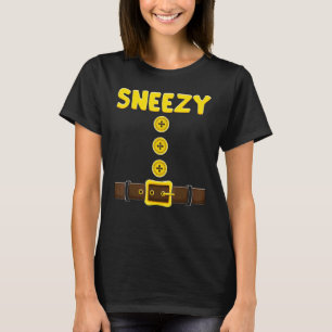 Camiseta Traje Fácil de Halloween para Anão Casal de Grupo