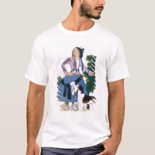 Camiseta Traje o design para o Huntress, 1922 (lith da cor