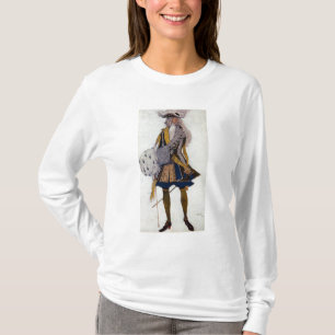 Camiseta Traje o design para o rei, no jardim, de S