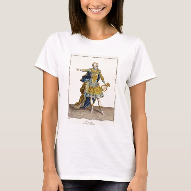 Camiseta Traje para Apollo na ópera "Phaethon", engrav (Frente)