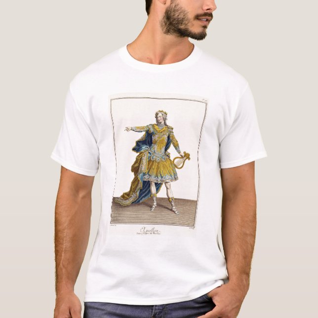 Camiseta Traje para Apollo na ópera "Phaethon", engrav (Frente)