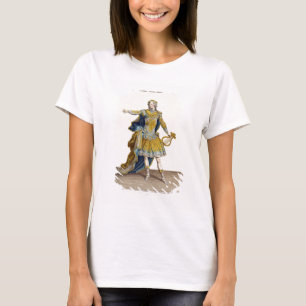 Camiseta Traje para Apollo na ópera "Phaethon", engrav