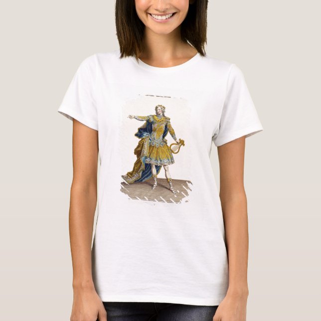 Camiseta Traje para Apollo na ópera "Phaethon", engrav (Frente)