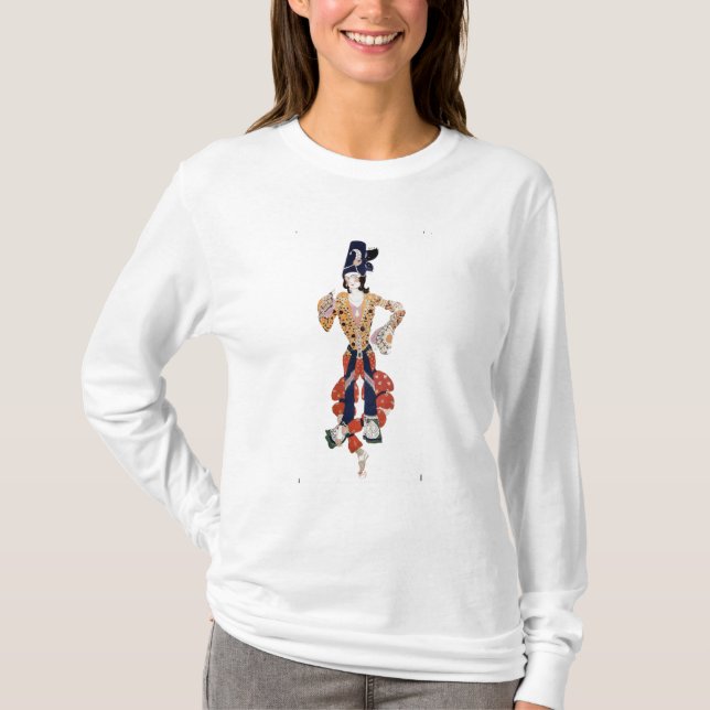 Camiseta Traje para Nijinsky no balé (Frente)
