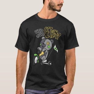 Camiseta Traje Partida de Coração Retro Verde Bean 5s Mat
