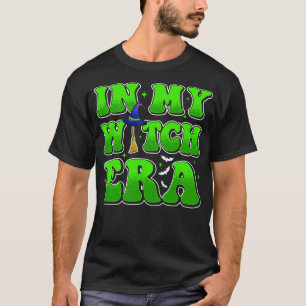 Camiseta Traje Preguiçoso de Bruxa da Era de Halloween Home