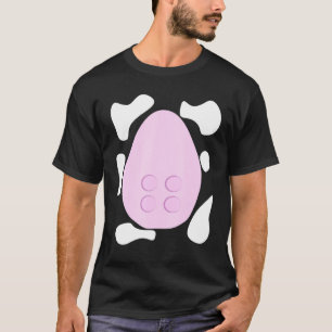 Camiseta Traje Simples de Vaca de Fazenda de Laticínios