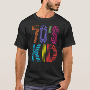 Camiseta Traje Vintage Premium para Criança dos Anos 70