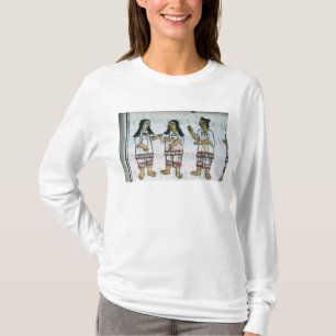 Camiseta Trajes astecas fêmeas