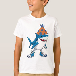 Camiseta Tralalalero Tralala Aniversário de Tubarão