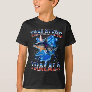 Camiseta Tralalalero Tralala Bootleg Brainrot Italiano
