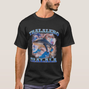 Camiseta Tralalalero Tralala Funny Memória Italiana Brainro