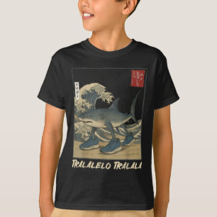 Camiseta Tralalalero Tralala Shark Italiano Brainrot Mema J